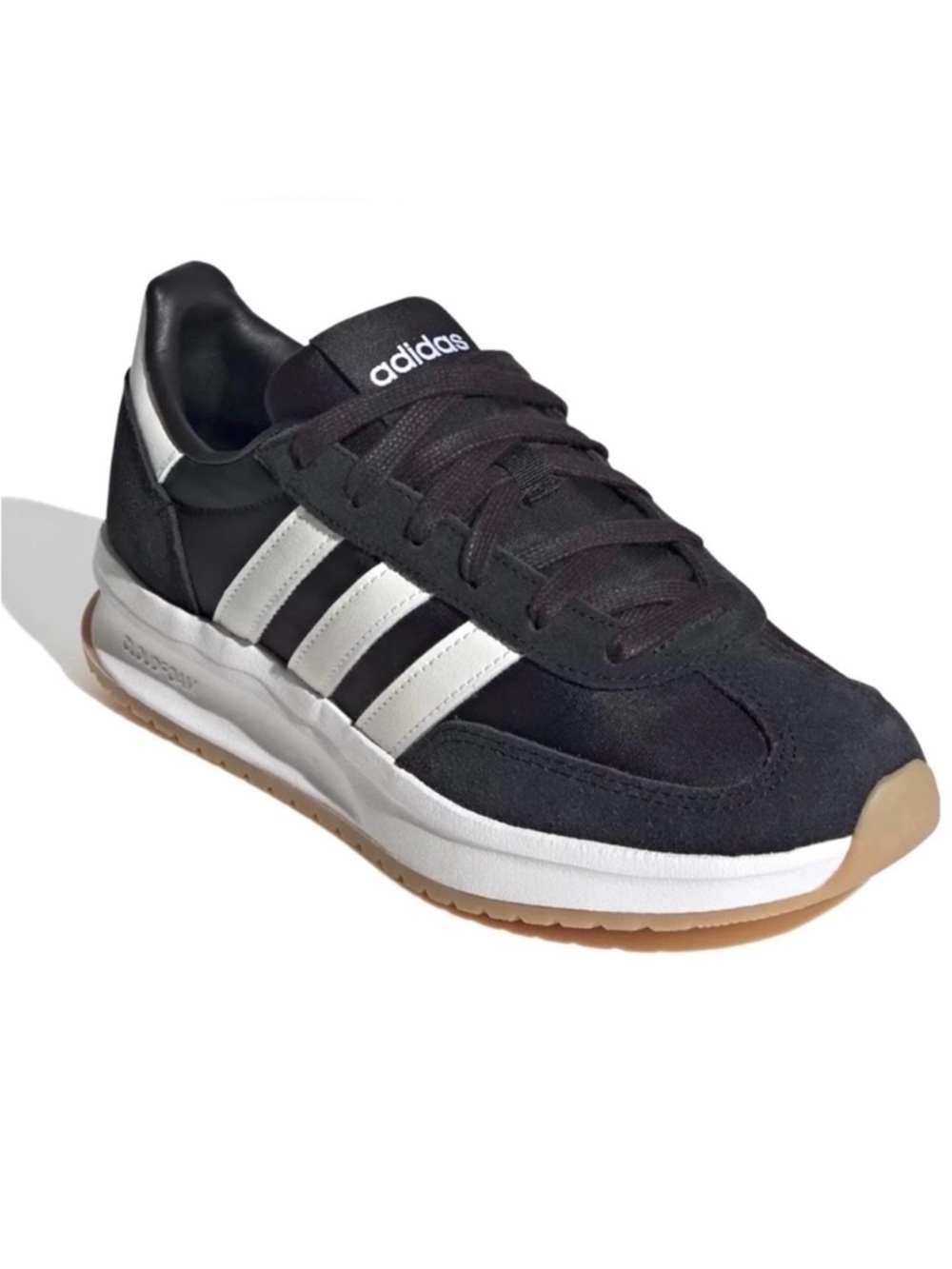 Adidas Run 70’s 2.0 Sneakers, Core Black/Core White, Women’s Size 7